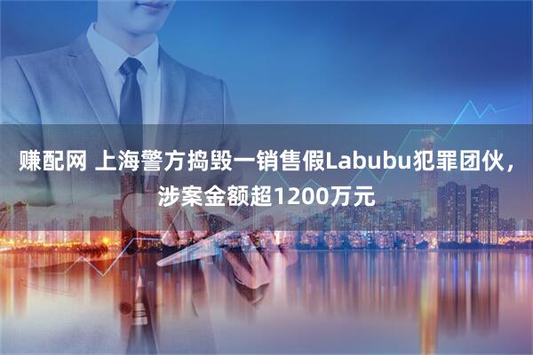赚配网 上海警方捣毁一销售假Labubu犯罪团伙，涉案金额超1200万元