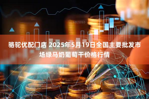 骆驼优配门店 2025年5月19日全国主要批发市场绿马奶葡萄干价格行情